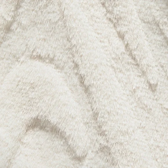 NIKE Elegant White Faux Fur Backpack - Picture 6 of 7